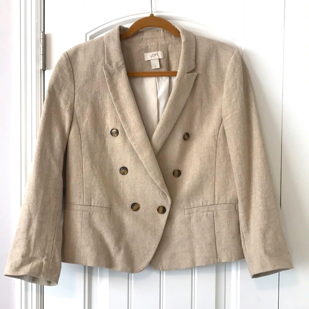 LOFT Khaki Blazer